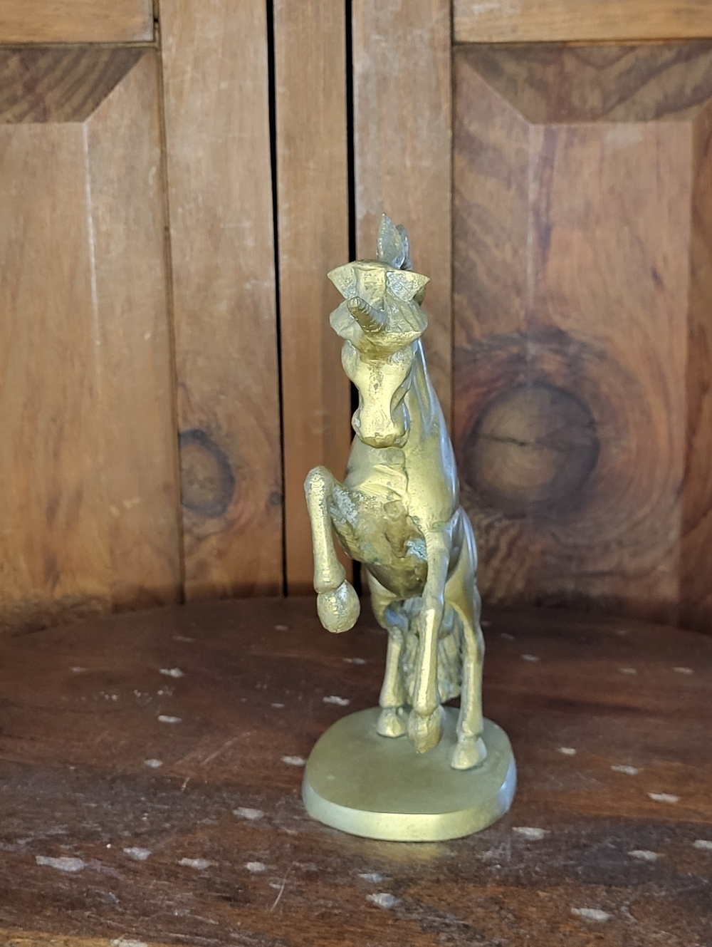 Brass Unicorn Figurine - Picture 10 of 11